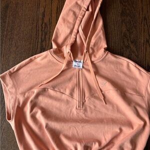 Gymshark Women's Coral Sleeveless Hoodie
